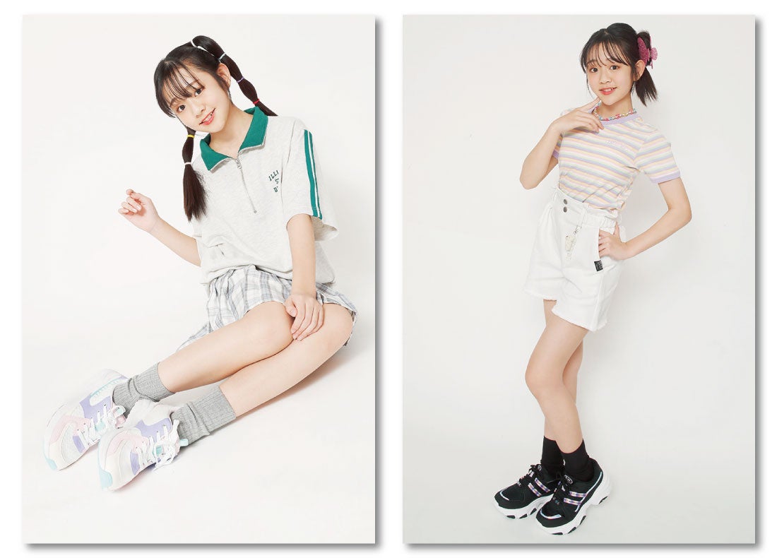 ムーンスターの可愛くなりたい小学生女子に向けたシューズ『Ni-mo®』から23年秋冬の新作登場！－テーマは「Y2Kα」（ワイツーケーアルファ）のサブ画像6_モデル：石出莉彩さん