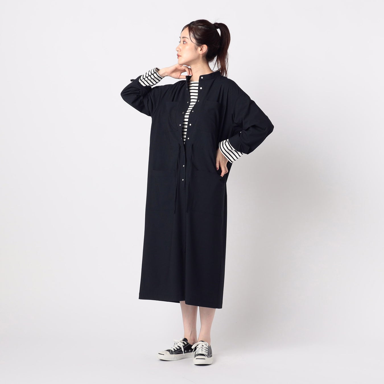 産前も産後も大活躍！コムサ・ブロンドオフからオールインワンピースが登場のサブ画像8