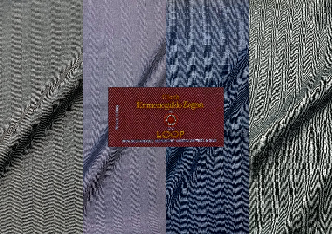 オーダースーツ専門店「グローバルスタイル」と「クロス エルメネジルド ゼニア」の共同企画スーツ生地!サステナブルな原料にこだわったコレクション【LOOP】などの23年秋モノ新作生地を入荷のサブ画像4