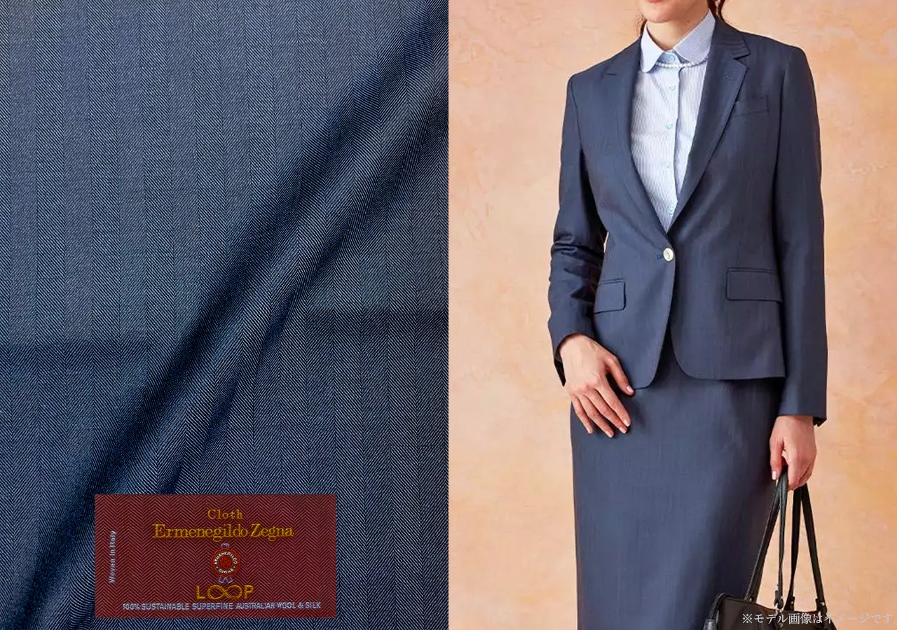 オーダースーツ専門店「グローバルスタイル」と「クロス エルメネジルド ゼニア」の共同企画スーツ生地!サステナブルな原料にこだわったコレクション【LOOP】などの23年秋モノ新作生地を入荷のサブ画像7