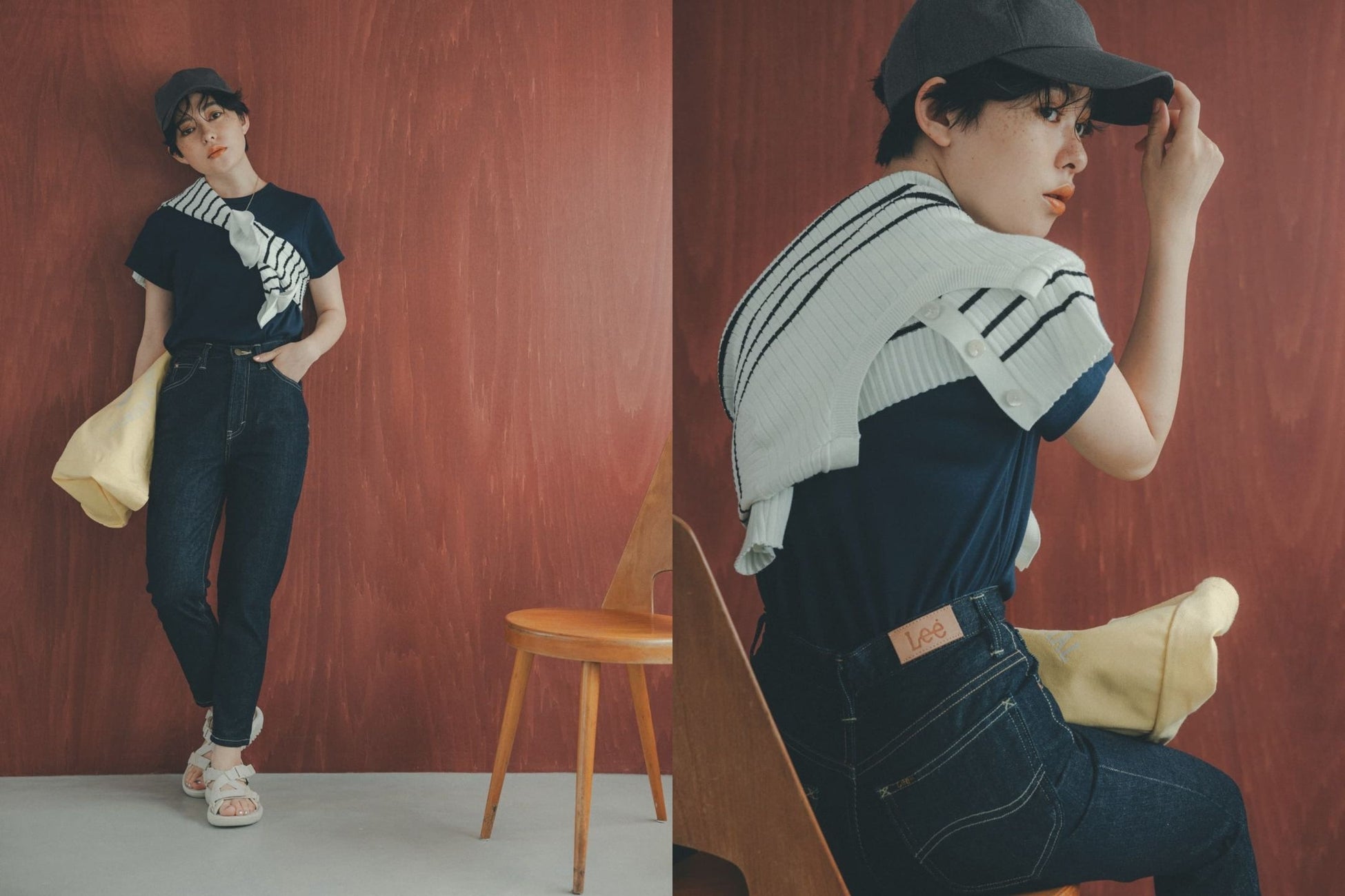 デニムブランド「Lee」と小柄女性向けブランド「COHINA」コラボレーション第二弾が登場！小柄さん用の別注サイズのデニムを、7/20 20時発売のサブ画像2