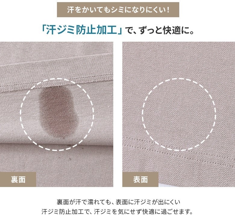 夏が本格化する”今こそ”欲しい「osharewalker(オシャレウォーカー)」の汗ジミ防止シリーズに「ノースリーブ コクーンワンピース」が新登場！のサブ画像2