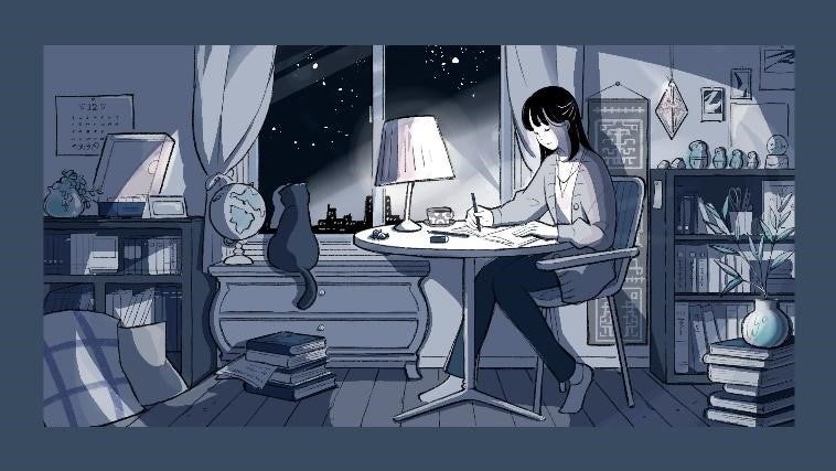 「KOKUYO ME」のアイテムカラー「Deep Nature」に合わせたLo-Fiミュージック動画を公開のサブ画像2