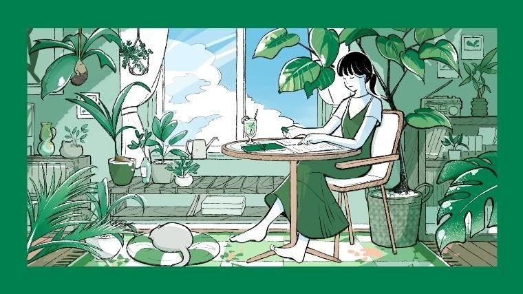 「KOKUYO ME」のアイテムカラー「Deep Nature」に合わせたLo-Fiミュージック動画を公開のサブ画像4