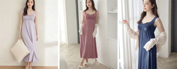 【完売必至】人気No.1ナイトブラ「ラクシア」から昨年即完売したアイテムが再登場！レディなデザインと機能性に心満たされる、寝苦しい夏の夜も快適に過ごせるROOM WEAR 特集。のサブ画像2