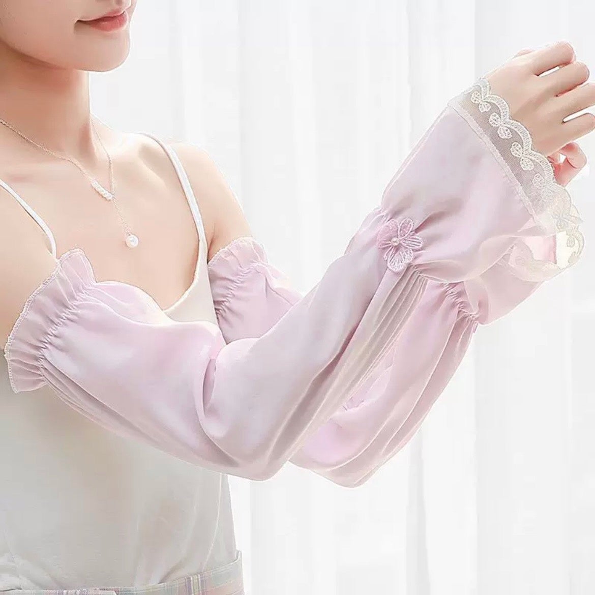 日焼け対策に！大人可愛いアームカバーを新発売、シンプル＆フェミニンなデザインで夏のファッションを彩るのサブ画像14