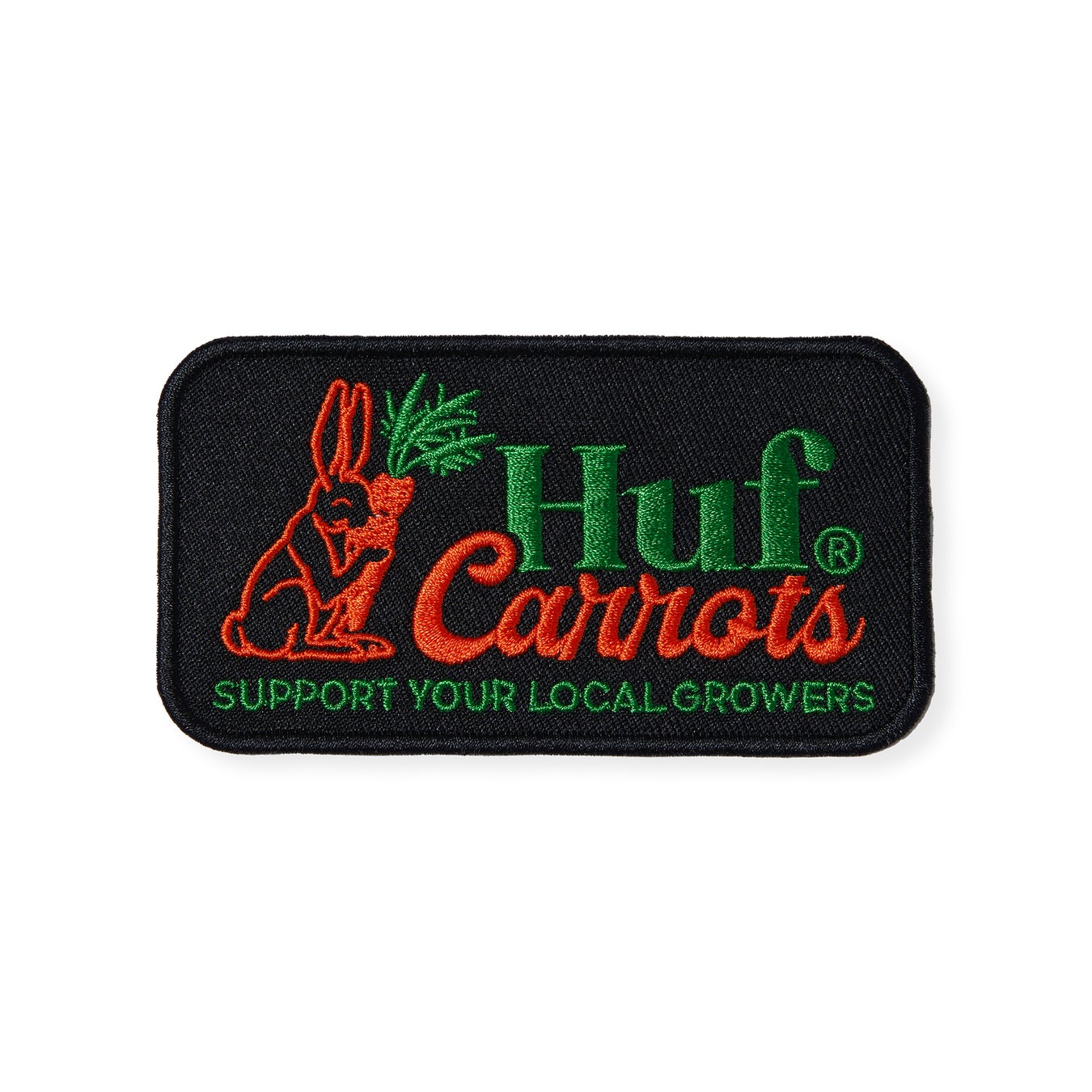 HUF X CARROTS COLLECTION!のサブ画像12_LOCAL GROWERS PATCH｜BLACK｜￥880