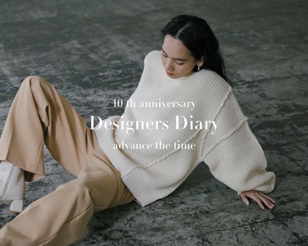 selectMOCAから「10th anniversary collection」として、より特別な2023年A/WLOOKBOOKを