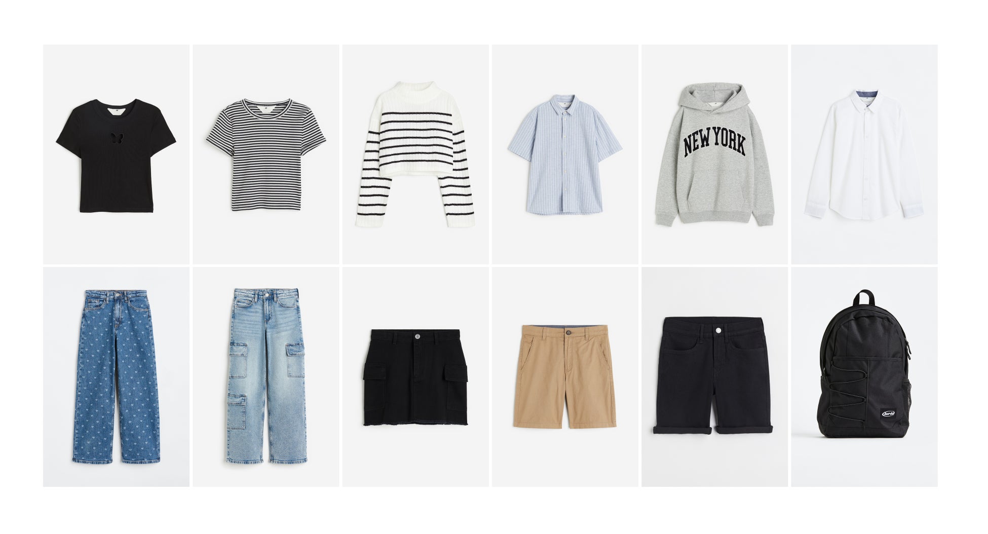 H&Mキッズから、新学期を迎える子供たちに向けた2023年最新コレクションが登場のサブ画像6_H&Mヤングキッズ(135-170cm) 2023年最新コレクション
