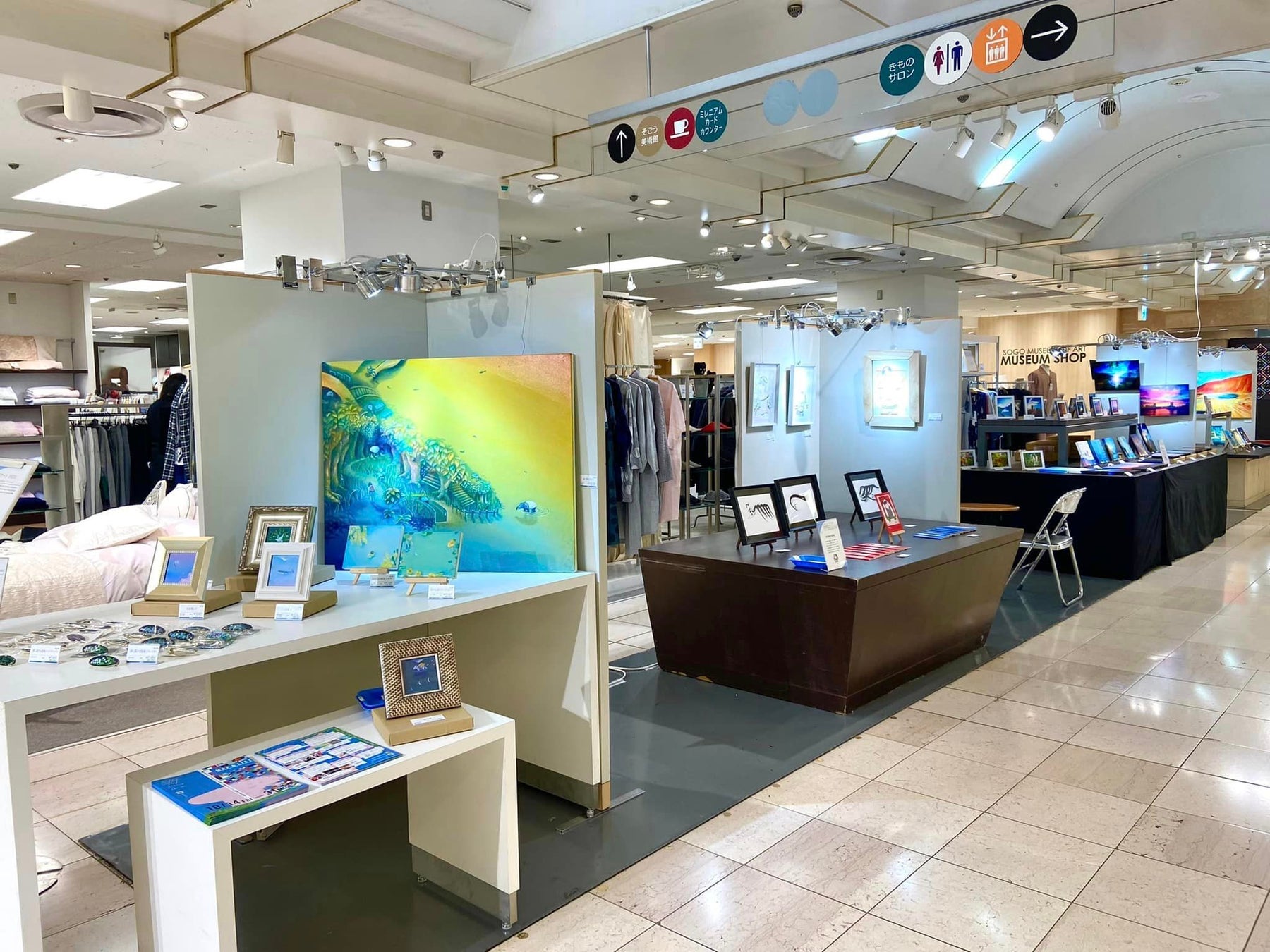 芸術の秋を横浜のまちなかで楽しむ「ミナトノアート 2023」を開催のサブ画像4_昨年開催の様子（そごう横浜店）