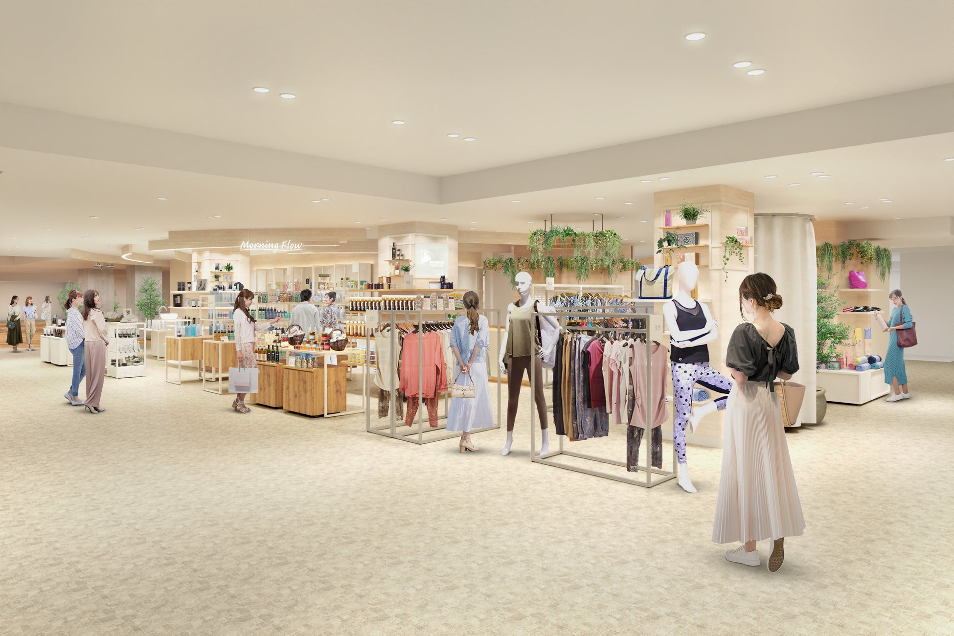 神戸らしい暮らしを表現する地域密着のライフスタイル提案型フロアがオープン！のサブ画像4_モーニングフロー（イメージ）