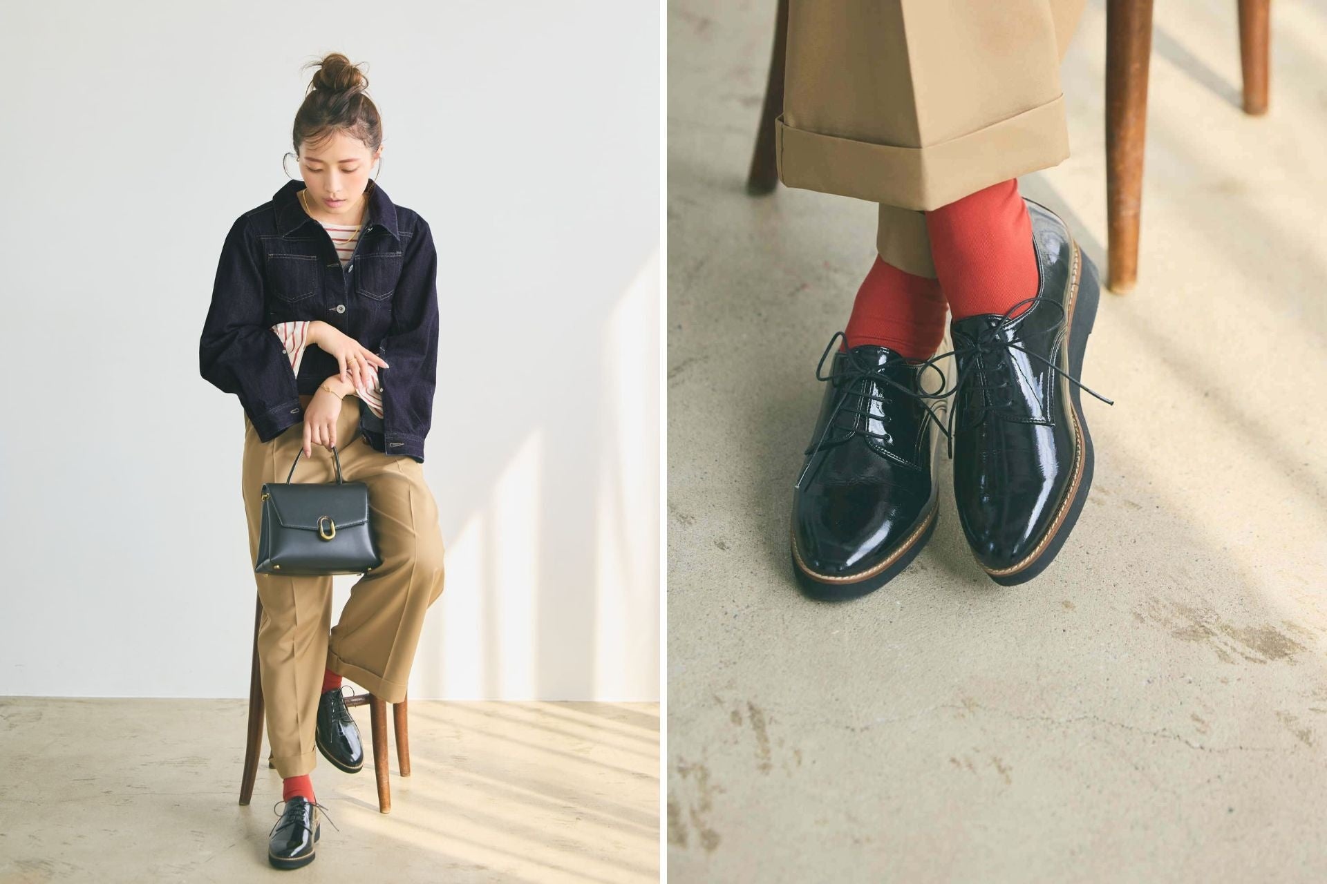 LE TALON × COHINA 初のコラボレーション！別注デザインのレースアップシューズを8月17日より発売のサブ画像3