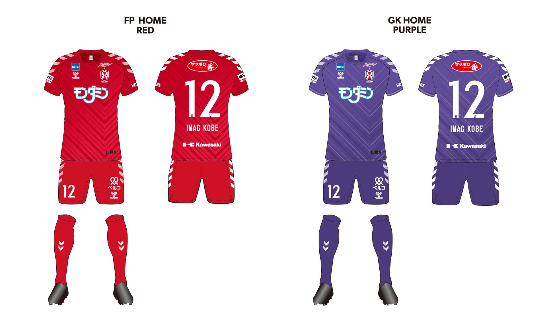 ヒュンメルがINAC神戸レオネッサ、２シーズンぶりの新デザインユニフォームを発表！のサブ画像5