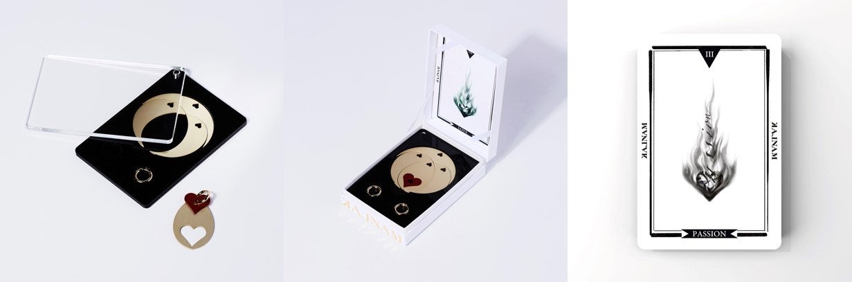【銀座 蔦屋書店】アルミ×アクセサリーの可能性を楽しむ新ブランドからタロットカードをモチーフにしたシリーズが登場。9月1日（木）から開催するPOP UPフェアにて初の店頭販売を実施。のサブ画像3_〈PASSION〉情熱