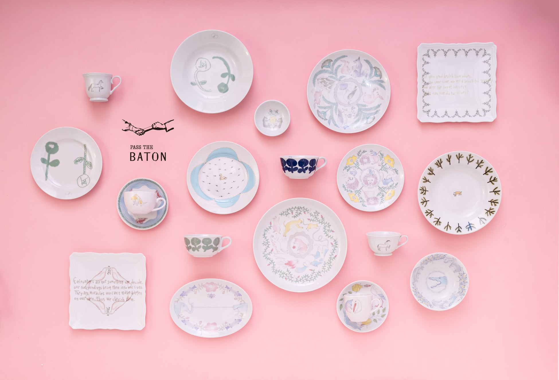 『PASS THE BATON』のオリジナルアイテムが並ぶPOP UP、ファッションのテーマパーク「KISARAZU CONCEPT STORE」にて8月15日(火)より期間限定オープン。のサブ画像1