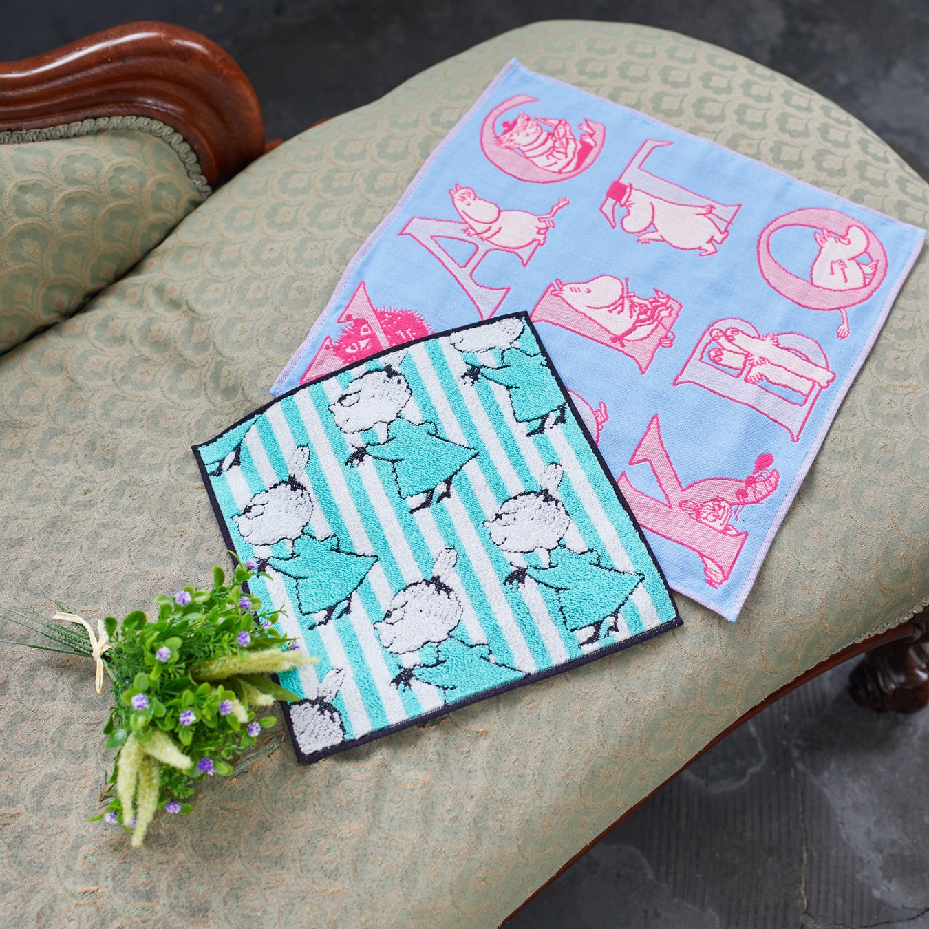 服飾雑貨メーカー川辺株式会社　8月9日は『 ムーミンの日 』 ムーミンや仲間たちをモチーフとした北欧デザインハンカチの新作が登場！のサブ画像4