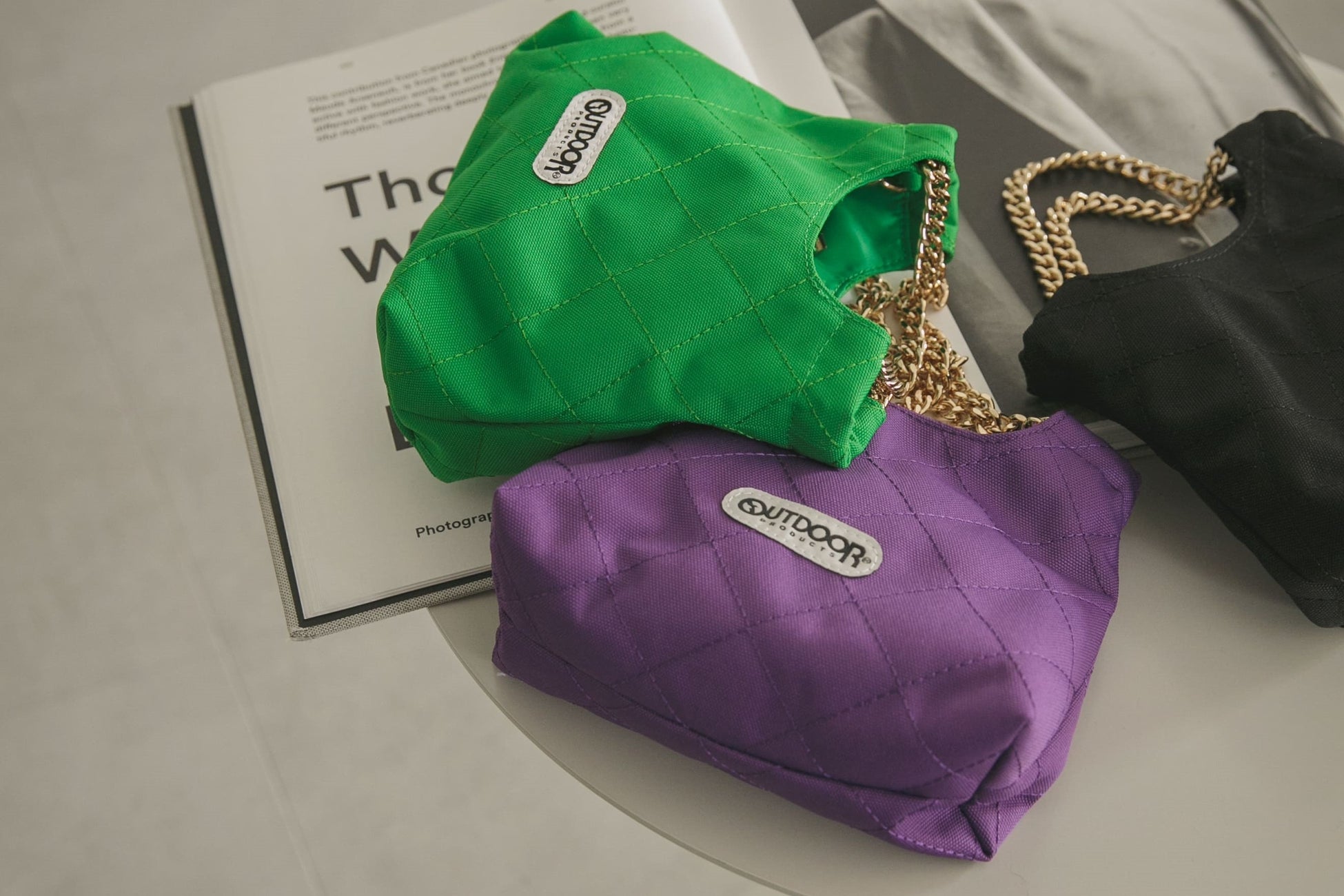 【ROSE BUD】OUTDOOR PRODUCTSのROSE BUD別注アイテムが登場！のサブ画像1_￥9,900 ブラック、パープル、グリーン