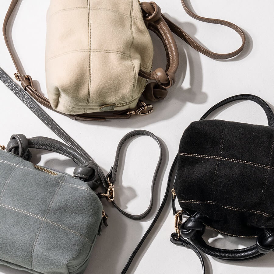 【新作バッグ】スタイリッシュな新顔！ポップで可愛い本革2wayミニボストンバッグが新発売！のサブ画像2